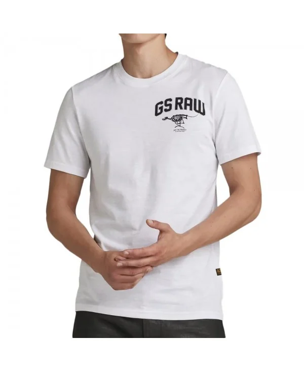 G STAR - Tee Shirt - blanc