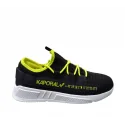 KAPORAL - Baskets - noire et jaune