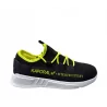 KAPORAL - Baskets - noire et jaune