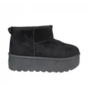 NOTA BENE - Bottines fourrées - noire NB-0507