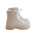 NOTA BENE Junior - Bottines fourrées - ivoire NBJ-064