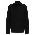 TOM TAILOR - Pull col roulé - noir