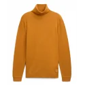 TOM TAILOR - Pull col roulé - moutarde