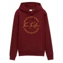 TOM TAILOR - Sweat à capuche - bordeaux