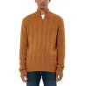 KAPORAL - Pull demi zip - camel