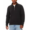 TOMMY JEANS - Pull demi zip - noir