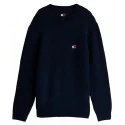 TOMMY JEANS - Pull col rond - marine