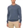TOMMY HILFIGER - Pull col rond - bleu gris