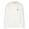 TOMMY JEANS - Pull col rond - blanc