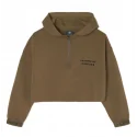TEMPS DES CERISES - Sweat zippé - marron