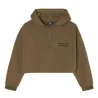 TEMPS DES CERISES - Sweat zippé - marron