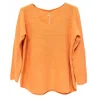 NOTA BENE - Pull décolleté en v - orange NB-0692