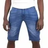 TORRENTE - Bermuda cargo - bleu jean 09009