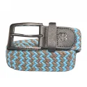 BILL TORNADE - Ceinture - turquoise et kaki