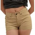 VON DUTCH - Short en toile - beige