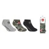 QUIKSILVER - Lot de 3 paires de chaussette - tricolore