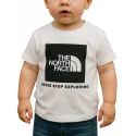 THE NORTH FACE - T-shirt junior - blanc