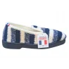 CHARENTAISES - Chaussons - marine et blanc CLETRE