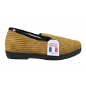 CHARENTAISES - Chaussons - moutarde CLEJAU