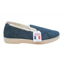 CHARENTAISES - Chaussons - bleu pétrole CLEVER