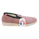CHARENTAISES - Chaussons - vieux rose PAUROS