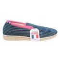 CHARENTAISES - Chaussons - bleu pétrole PAUVER