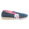 CHARENTAISES - Chaussons - bleu pétrole PAUVER