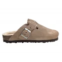 ANOTHER STEP - Mules fourrées - beige