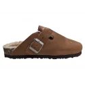 ANOTHER STEP - Mules fourrées - camel