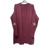 NOTA BENE - Gilet long - bordeaux NB-0875