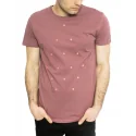 VOLCOM - T-shirt manches courtes - vieux rose