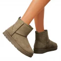 NOTA BENE - Bottines fourrées - kaki NB-0917