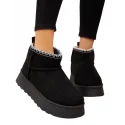 NOTA BENE - Bottines fourrées - noire NB-0918