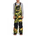 DC - Salopette de ski junior - noir et jaune fluo