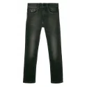 CALVIN KLEIN - Jean slim junior - noir délavé