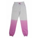 REEBOK - Pantalon jogging junior - gris et rose