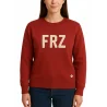 LES FROUZES - Sweat col rond - rouge