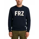 LES FROUZES - Sweat col rond - marine