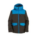 BILLABONG - Manteau de ski junior - anthracite et bleu