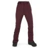 VOLCOM - Pantalon de ski - bordeaux