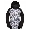 VOLCOM - Manteau de ski - noir et blanc