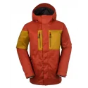 VOLCOM - Manteau de ski - rouille