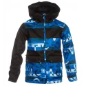 VOLCOM - Manteau de ski junior - bleu et noir