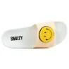 SMILEY - Claquettes - blanche et beige