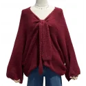 NOTA BENE - Pull en maille - bordeaux NB-0928