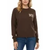 NOTA BENE - Pull col montant - marron NB-0962