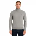 BILL TORNADE - Pull col roulé - gris