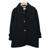 NOTA BENE Junior - Manteau col claudine - noir NBJ-145