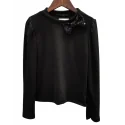 NOTA BENE Junior - Top à noeud - noir NBJ-149