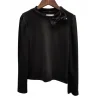 NOTA BENE Junior - Top à noeud - noir NBJ-149
